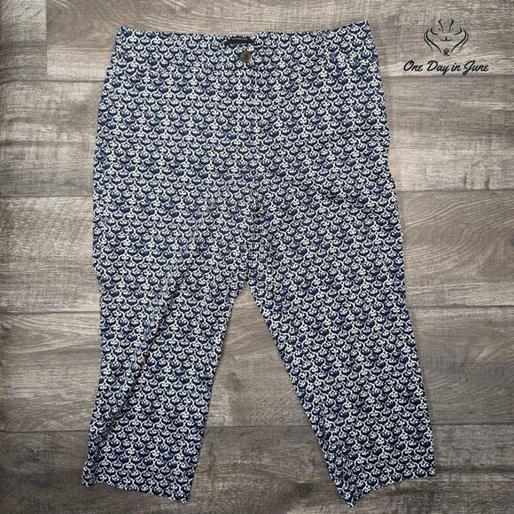 Talbots Petite The Perfect Crop Pants Size 14P - Picture 1 of 6